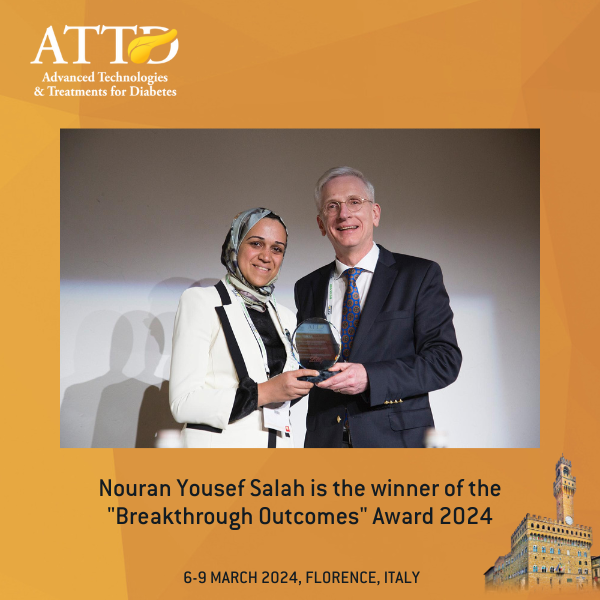 Breaking News: Winner of the ATTD Breakthrough Outcomes Award Selected!