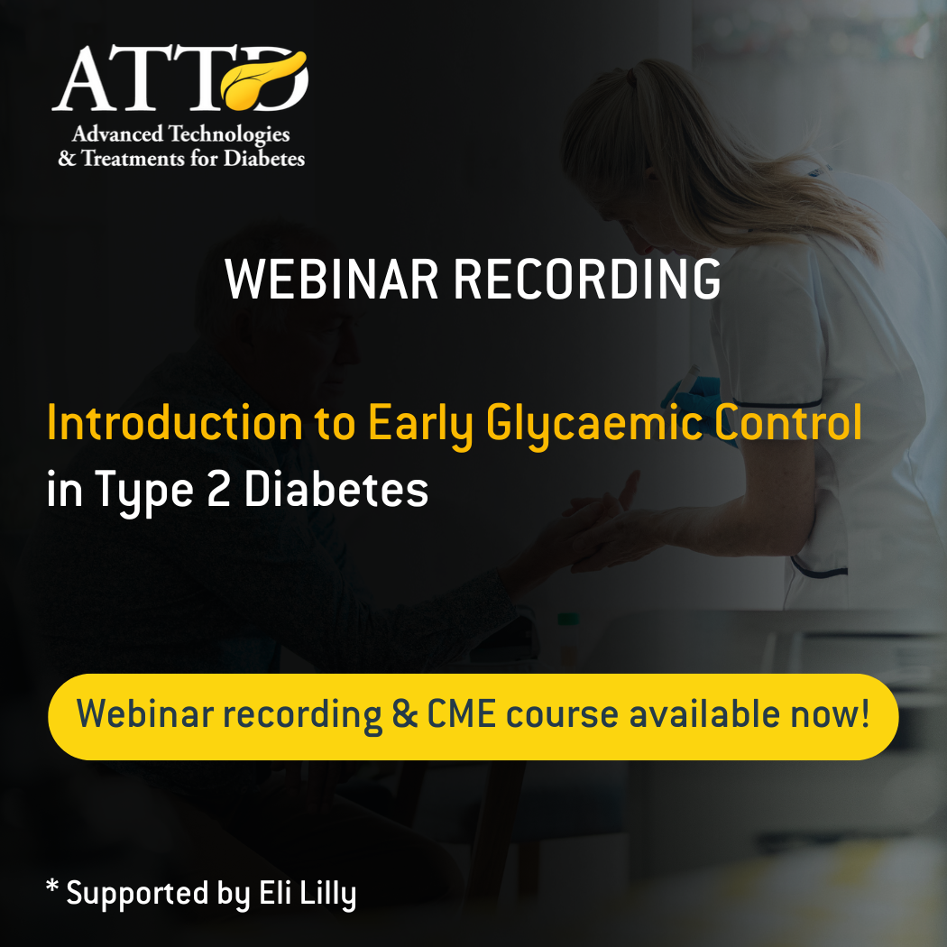 ATTD Webinar - Introduction to Early Glycaemic Control