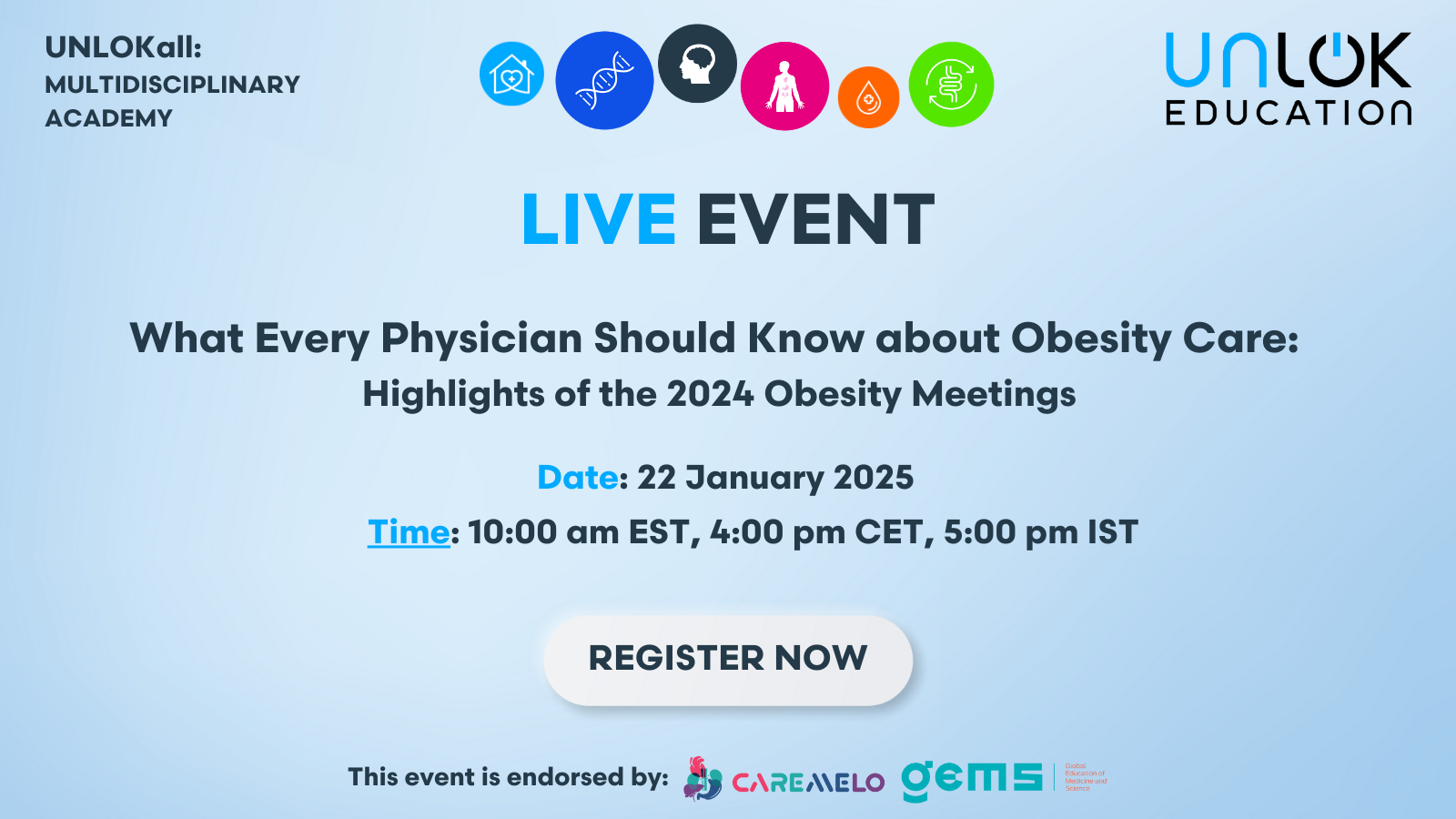 Obesity Symposium 22 January