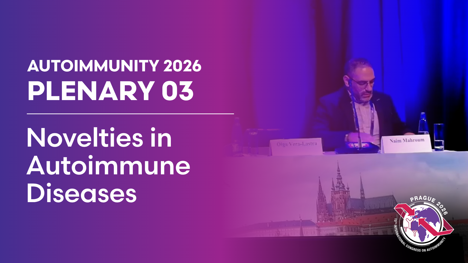 Plenary 03: Novelties in Autoimmune Diseases