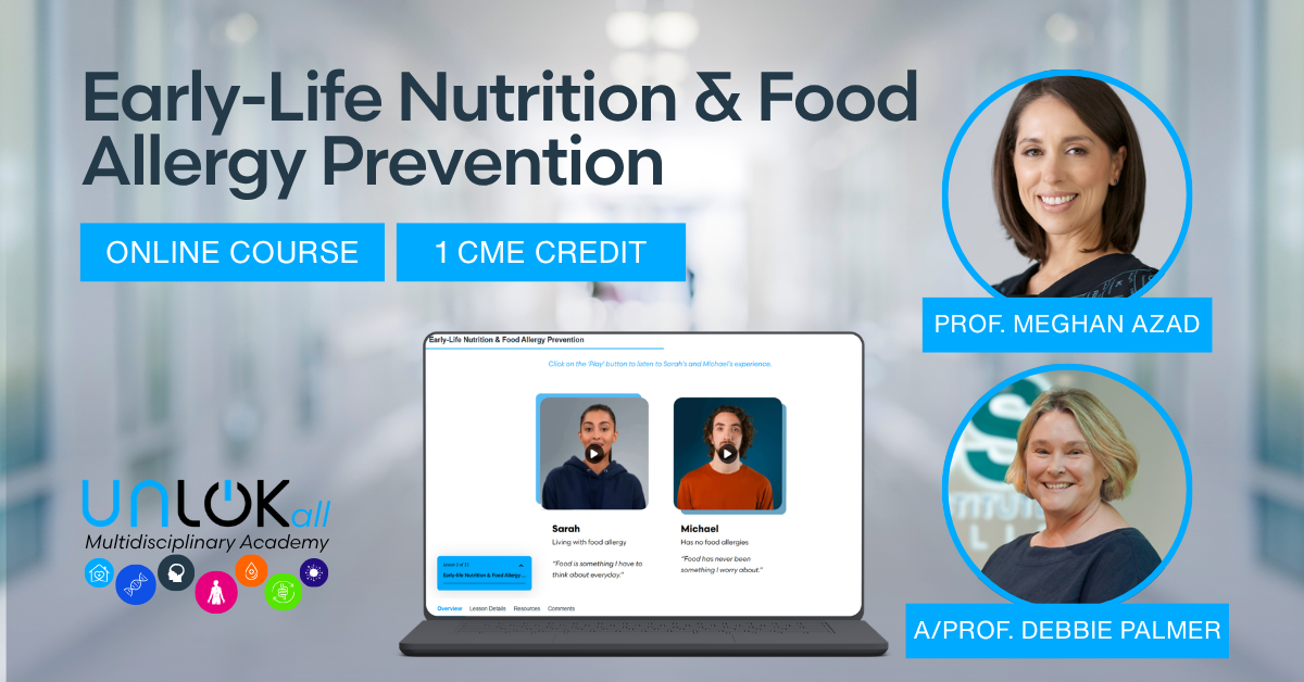 Early-Life Nutrition & Food Allergy Prevention course preview
